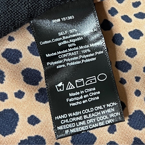 Current Air for Anthropologie Cheetah Pullover Size Small - Picture 8 of 9